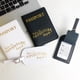 thumbnail image 5 of Juego de pasaportes para parejas de viajes personalizados Etiqueta de equipaje única, 5 of 5