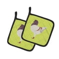 thumbnail image 1 of Carolines Treasures BB7775PTHD Allemand Modena Pigeon Vert Paire de Porte-Pot, 1 of 1