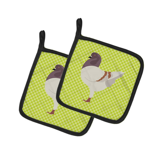 Carolines Treasures BB7775PTHD Allemand Modena Pigeon Vert Paire de Porte-Pot