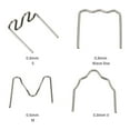 thumbnail image 2 of Tool Universal 400 Pcs/Set Precut 0.6mm-0.8mm Hot Wave Flat  For Plastic Stapler Repair Welder repair tool, 2 of 7
