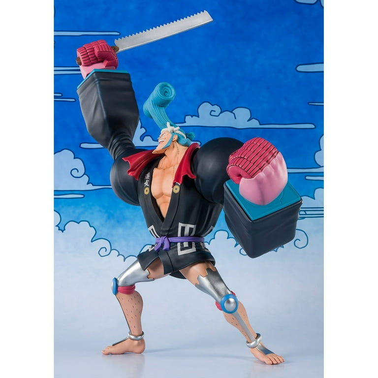 Bandai Figuarts Zero One Piece Cyborg Franky Action Figure Tan - US