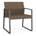 thumbnail image 1 of Fauteuil d'Appoint Surdimensionné Gansett pour Réception / Acier Charbon / Brun, 1 of 5