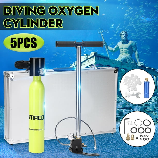 0.5L Portable Mini Mouthpiece Oxygen Cylinder Air Oxygen Tank Breath