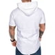 thumbnail image 5 of Sudadera Manga Corta De Verano Con Capucha Para Hombre, 5 of 8