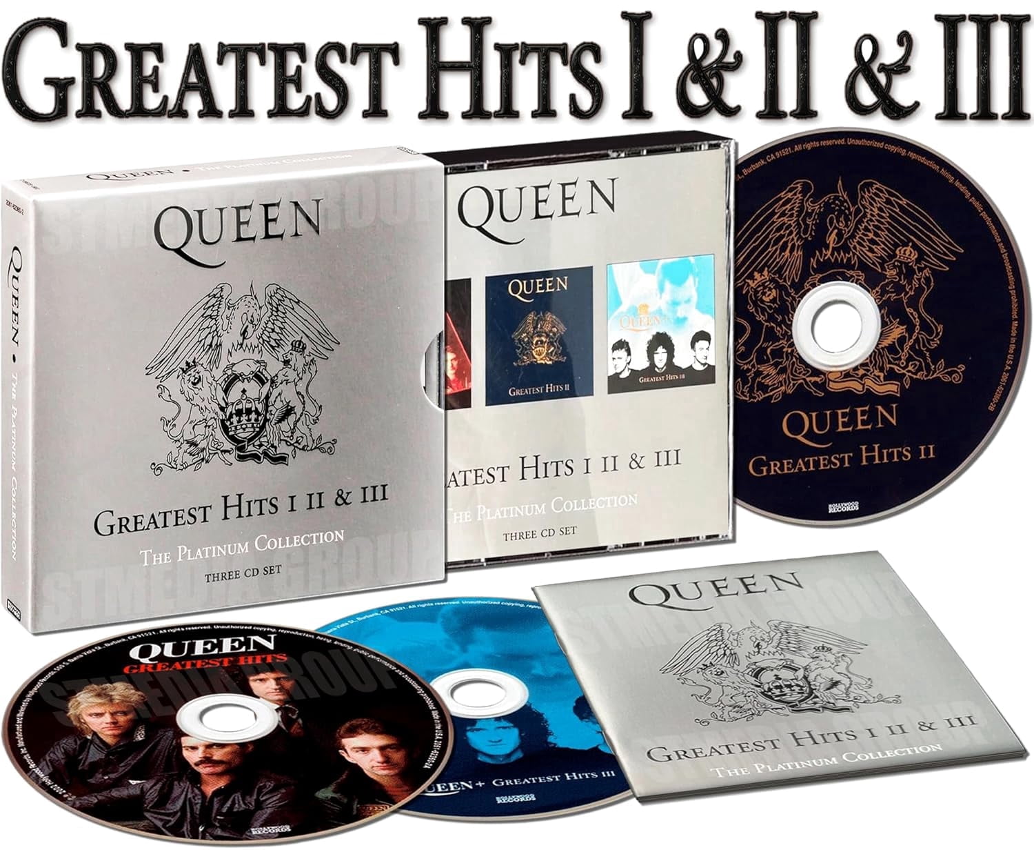 Queen – Greatest Hits I II & III (The Platinum Collection