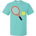 thumbnail image 3 of Inktastic Tennis Racket and Ball T-Shirt, 3 of 5