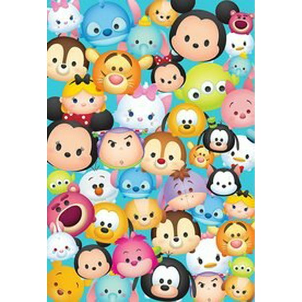 Disney Tsum Tsum 'Mash Up' Twin Plush Blanket - Walmart ...