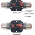 thumbnail image 2 of ZBSJAKU 30A (40A/60A/80A/100A/150A) Interrupteur Stéréo de Protection Automatique de Voiture avec Réinitialisation, 2 of 5