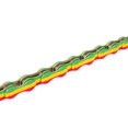 thumbnail image 2 of Cadena De Bicicleta Kmc Patriot 6/10 Pasos 116L Verde, 2 of 6