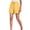 Yellow, variant on Awwp Women Solid High Waist Cotton and Linen Shorts Pants Casual Beach Shorts Women's Casual Loose Wide Leg Short Beige L