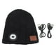 thumbnail image 1 of Gorro con luz musical BT negro Carga USB Forro cálido mejorado Brillo ajustable Gorro con luz musical para acampar, 1 of 10