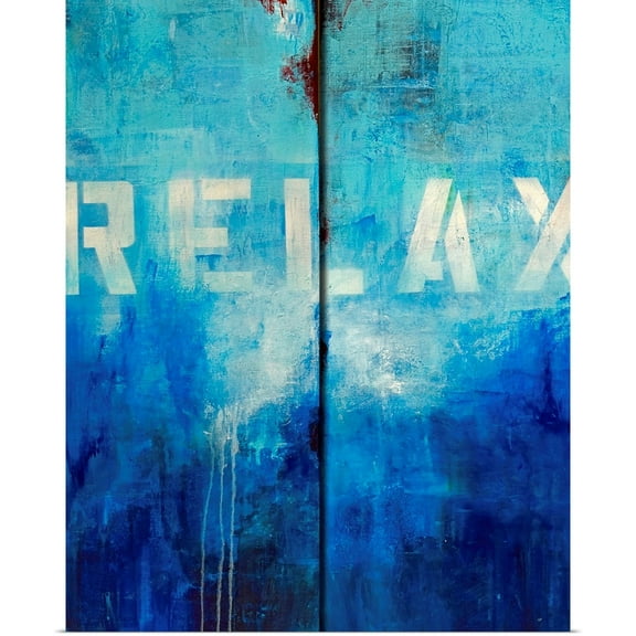 Great BIG Canvas | Rolled "Relax" Poster Print