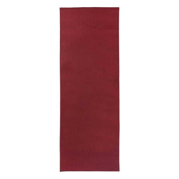 Ritz Indoor/Outdoor Rug Runner, 64505A Red Stainresistant Nylon