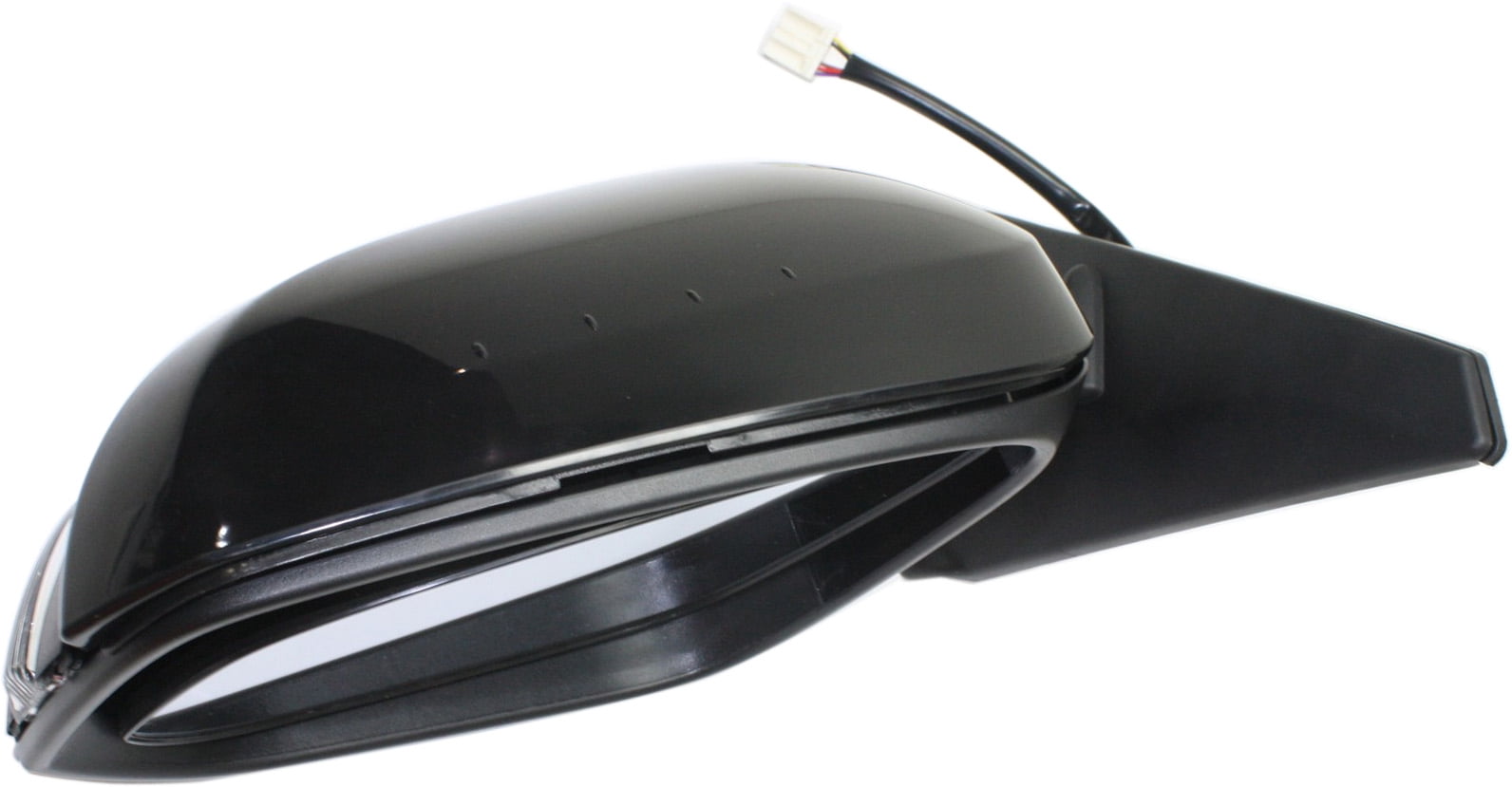 Mirror Compatible With 2014-2018 Toyota 4Runner Left Driver Side Heated In-housing Signal Light Paintable Kool-Vue