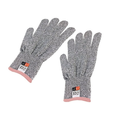 

Kironypik 2PCS Kitchen Gardening Hand Protective Gloves Butcher Meat Chopping Gloves S