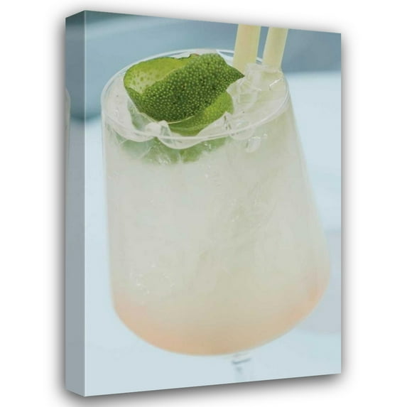 Erin Berzel 23x32 Gallery Wrapped Canvas Wall Art Titled - Cocktail Hour II