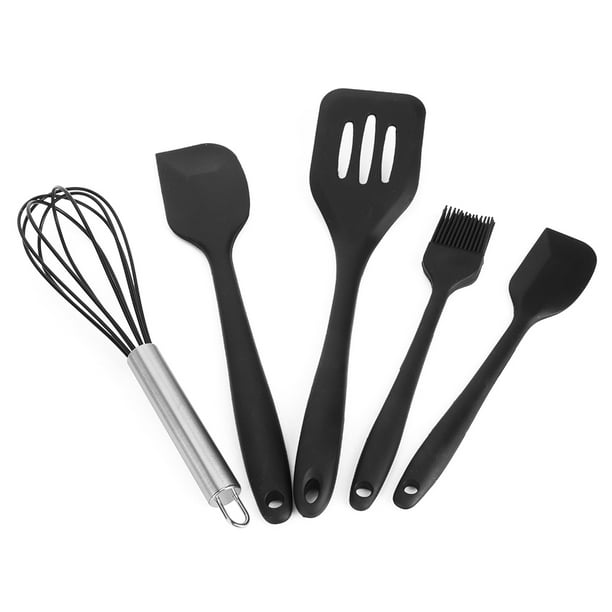 Dioche à usages multiples spatule en silicone pelle brosse batteur à oeufs  batterie de cuisine antiadhésive ustensiles de cuisine ensemble pour la  cuisson 