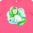 thumbnail image 4 of Inktastic St. Patrick's Day Unicorn with Four Leaf Clovers Youth T-Shirt, 4 of 5