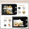 thumbnail image 5 of 1.2 Cub Small Fireproof Waterproof Digital Safe with Programmable Keypad Spare Keys and Removable Shelf Bestseling, 5 of 6