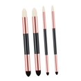 thumbnail image 3 of Elodie 4 Pieces Artist Blending Sponge Pens Tools for Highlighting Smear Correcting Rose Gold, 3 of 8