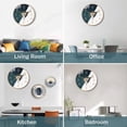 thumbnail image 5 of 30cm Silent Modern Design Wall Clock, Silent Mute Wall Clock Pendulum Wall Clock for Bedroom Kitchen Living Room, Digital Wall Clock for Office and Cafeteria, 5 of 5