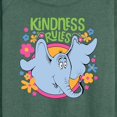 thumbnail image 3 of Horton Hears a Who - Kindness Rules - Women's Lightweight French Terry Long Sleeve Shirt, 3 of 5