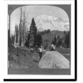 thumbnail image 2 of Historic Framed Print, [Washington - Mount Rainier - looking toward snow cap of Mt. Rainier], 17-7/8" x 21-7/8", 2 of 9