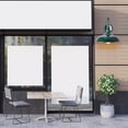 thumbnail image 3 of GOALPLUS Barn Style Outdoor Wall Sconce Green 10'' Diameter Waterproof, 3 of 4