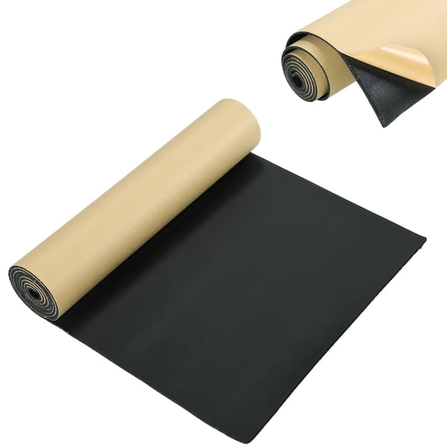 Lámina de gomaespuma FLKQC de neopreno con adhesivo 1/8 x 30 x 137 cm