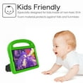 thumbnail image 4 of Dteck Kids Case For Samsung Galaxy Tab A4S /Galaxy Tab A 8.4 (2020) , Shockproof Light Weight Handle Stand Case EVA Foam Protective Cover with Kickstand,Greeen Sparrow, 4 of 8