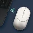 thumbnail image 6 of Matoen Wireless Mouse, Slim Silent Mouse 2.4G Portable Mobile Office Mouse with USB Receiver, 3 Adjustable DPI Levels for Notebook, PC, Laptop(Silver), 6 of 7