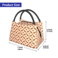 thumbnail image 2 of Lukts Sac à Lunch Petit Motif 2 pour Hommes Femmes Boîte à Lunch Isolée Mini Sac à Lunch Portable Sac Isotherme Réutilisable, 2 of 6
