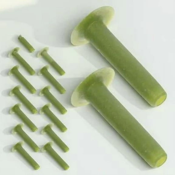 Beaupretty Floral Supplies Flower Arrangement Pole Green Plastic 100 Pcs