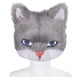 thumbnail image 5 of de gato de peluche realista para , adultos, de media cara femenina para , carnaval, de Yuyangstore Cubierta facial de gato, 5 of 8