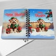 thumbnail image 4 of Merry Christmas Woofmas Xmas Noel Soft Coated Wheaten Terrier Elf Candy Cane Snow Spiral Bound Journal Wheatie Dog Lover 5x7in Spiral Notebook - 13017, 4 of 5