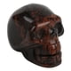 thumbnail image 5 of Calavera de cristal Material natural Grabado a mano Elegante Moda Amplia aplicabilidad Cabeza de calavera de cristal para meditación, 5 of 5