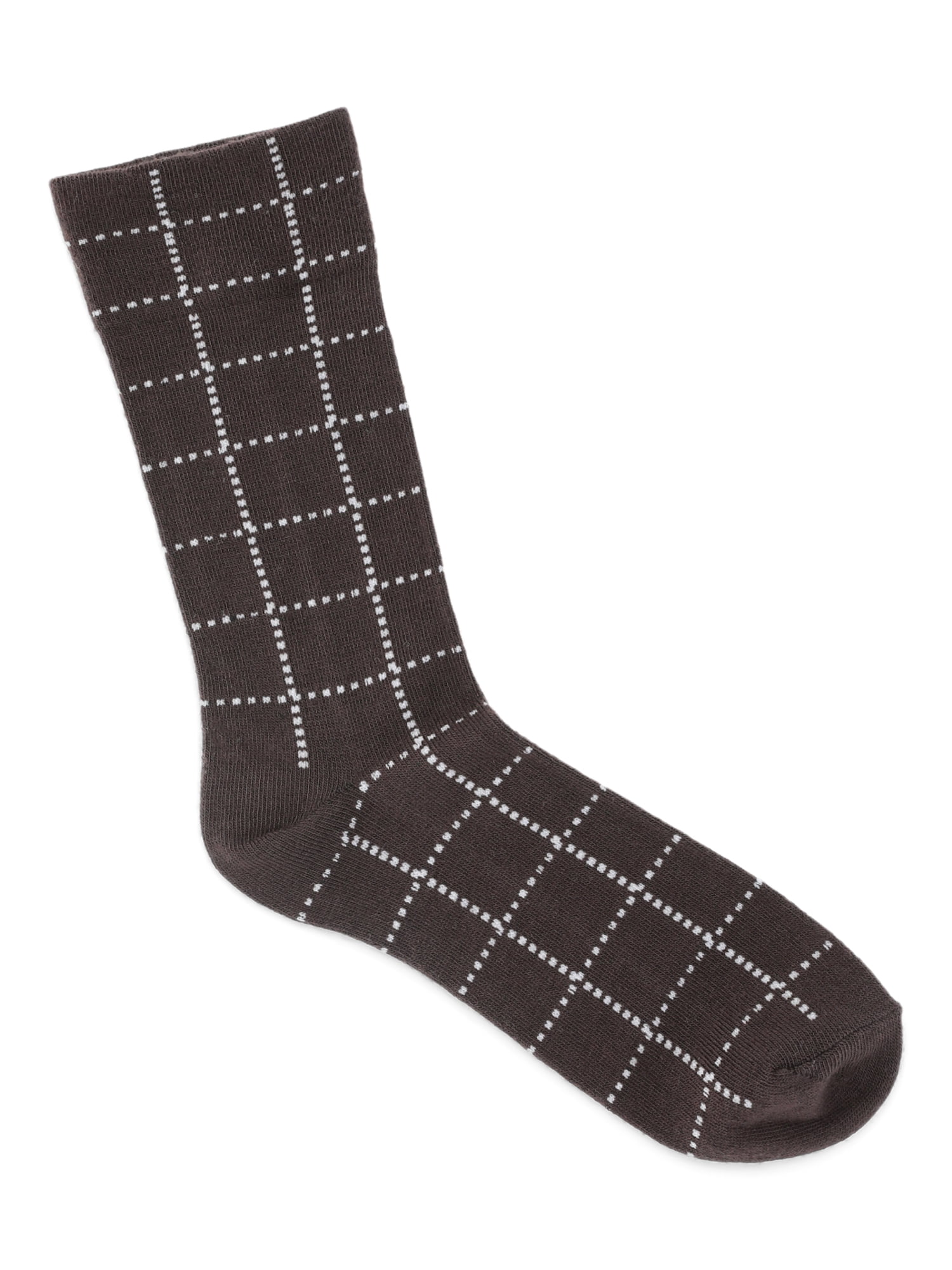 Joyspun Women's Essentials Crew Dress Socks, 6-Pack, Fits Shoe Sizes 4-10