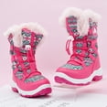 thumbnail image 6 of Nova Mountain Boys Girls Little Kids Winter Snow Boots NF-NFWB840-FuchsiaMulti-8, 6 of 6