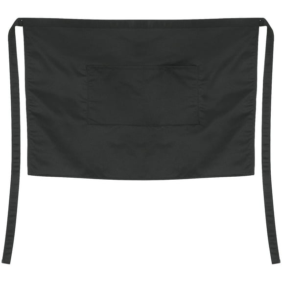 Spatiy Waist Aprons with 2 Pockets Unisex Waitress Apron Short Server Apron for Men