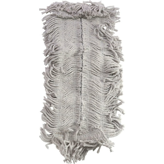 Genuine Joe Disposable Cotton Dust Mop Refill - 18" Width X 5" Depth - Cotton