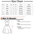 thumbnail image 2 of Puntoco Vestidos Mujer Verano Estampado Sexy Moda Talle Alto Vestido con Cuello En V, 2 of 5