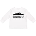thumbnail image 3 of Inktastic Louisville Kentucky Skyline Cities Boys or Girls Long Sleeve Toddler T-Shirt, 3 of 5