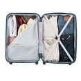 thumbnail image 3 of Protege 2-Piece Hardside Spinner Luggage Set with Carry On and Medium Checked Suitcase, Blue, 3 of 10