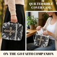 thumbnail image 6 of HELLHERO Eagle Feather Print Quilted Bible Cover, Portable Lightweight Bible Cover Case Polyester Fabric Scripture Protector Covers for Daily Life Faith Activities, 6 of 9