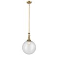 thumbnail image 1 of Innovations Lighting 206-BB-G204-12 XX-Large Beacon-1 Light Mini Pendant in Industrial Style-12 Inches Wide by 18 Inches High   Brushed Brass Finish with Seedy Glass, 1 of 1
