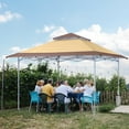 thumbnail image 2 of ABCCANOPY 13 ft x13 ft Outdoor Gazebo Pop up Sun Shade Canopy Tent, Khaki, 2 of 10