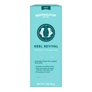 Mentholatum Heel Revival, Persistent Cracked Heel Repair Treatment, 1% Tolnaftate Antifungal Cream Athlete’s Foot Treatment Eliminates & Prevents Fungus, 1 oz