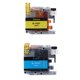 thumbnail image 1 of Cartucho de Tinta de 2 Piezas, Color Amarillo Y , Serie LC163 LC163 para DCP-J152W, DCP-J552DW, DCP-J752DW, MFC-J245, MFC-J470DW, MFC-650DW Baoblaze Cartucho de tinta magenta, 1 of 8