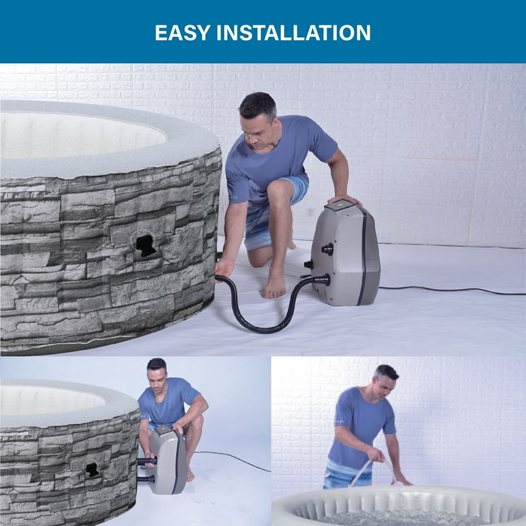 Round Hot Tub Cover Tarp Waterproof Bathtub Cover Outside The Bathtub Anti-uv Protection