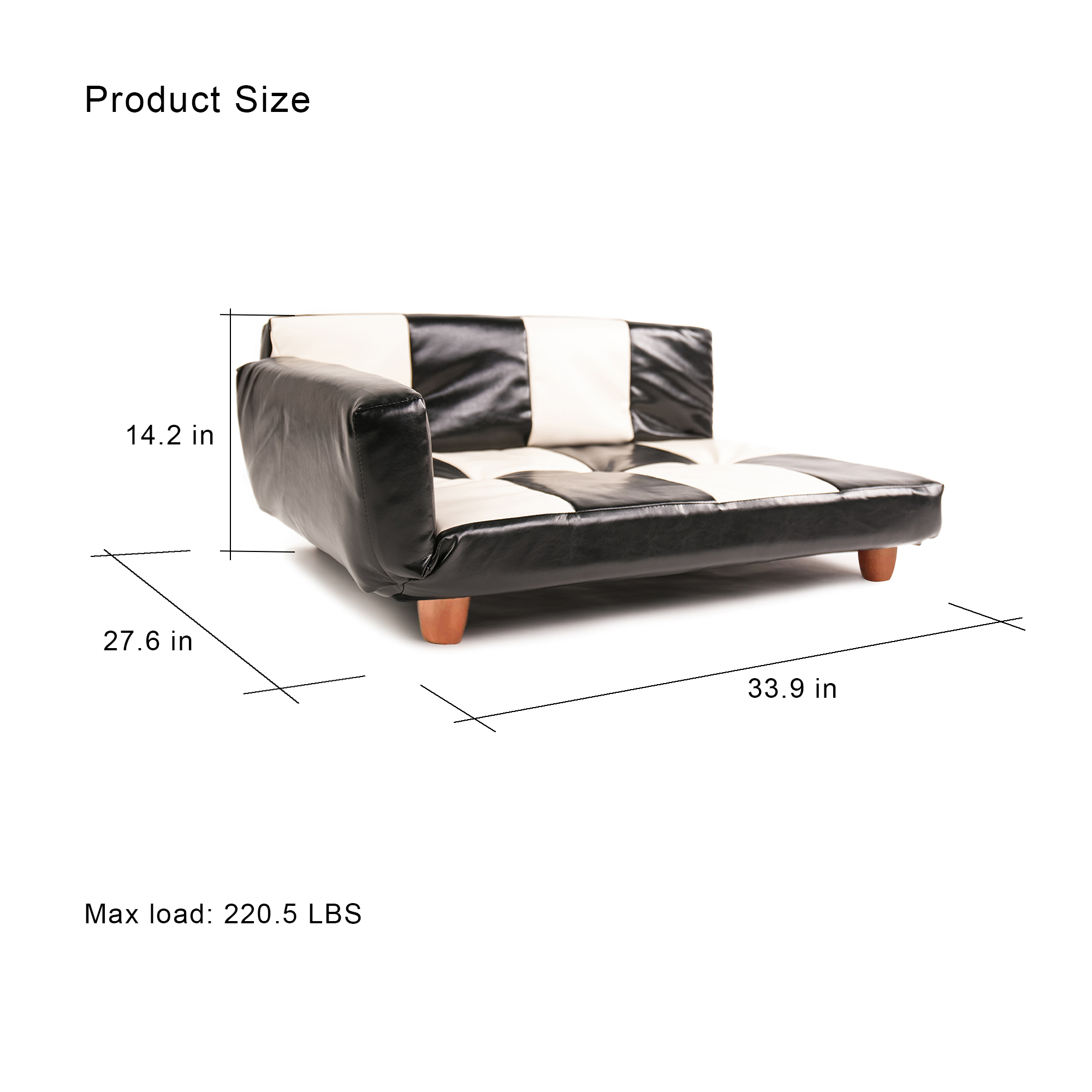 Ada Dog Sofa Deluxe Scratch Resistant And Ultra Strong Structure Dog Bed Walmart Com Walmart Com